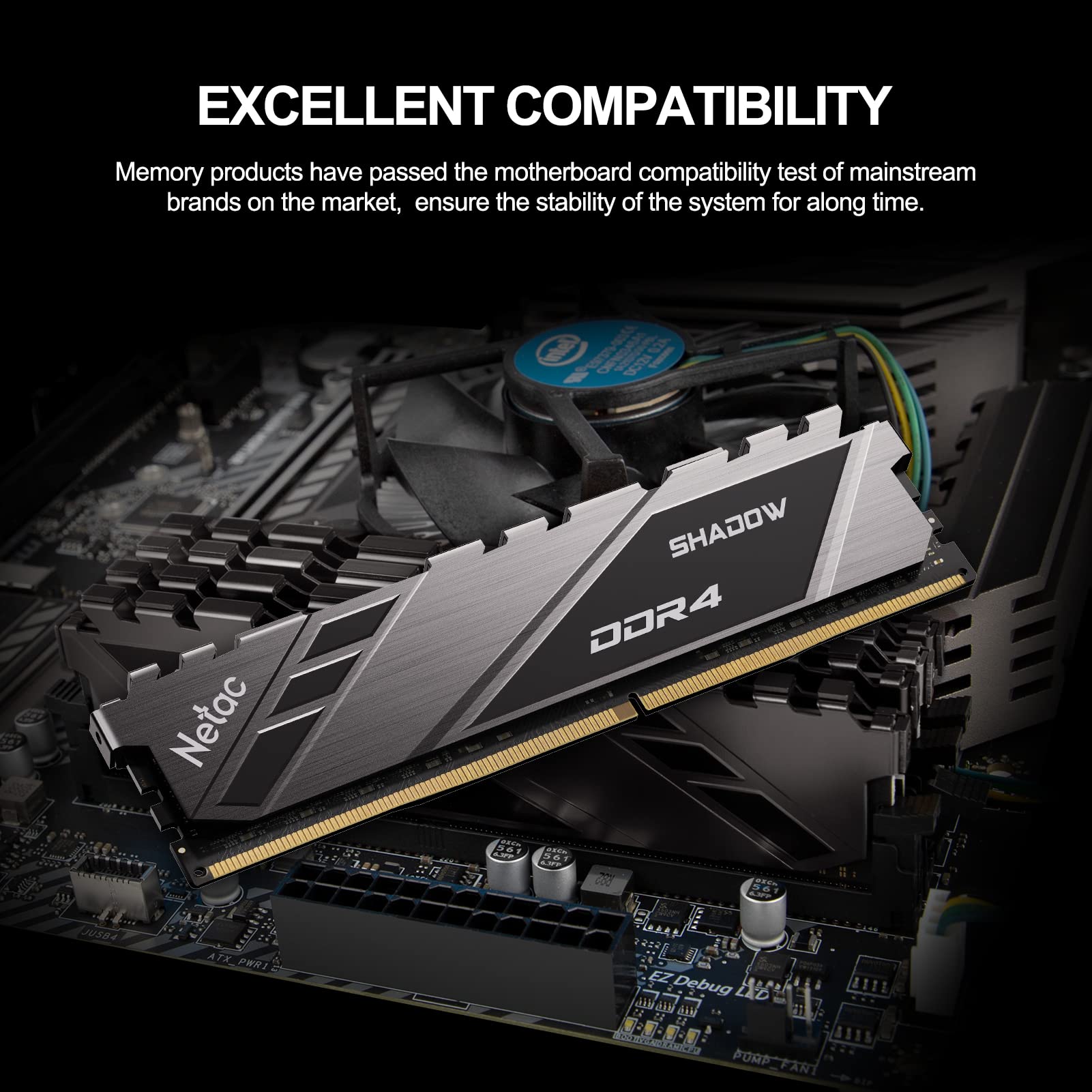 Netac DDR4 3200MHz(PC4-25600) 16GBx2枚 Netac 16GB (2x8GB) DDR4 DRAM 3200MHz C16 (PC4-25600) 1.35V 288-Pin